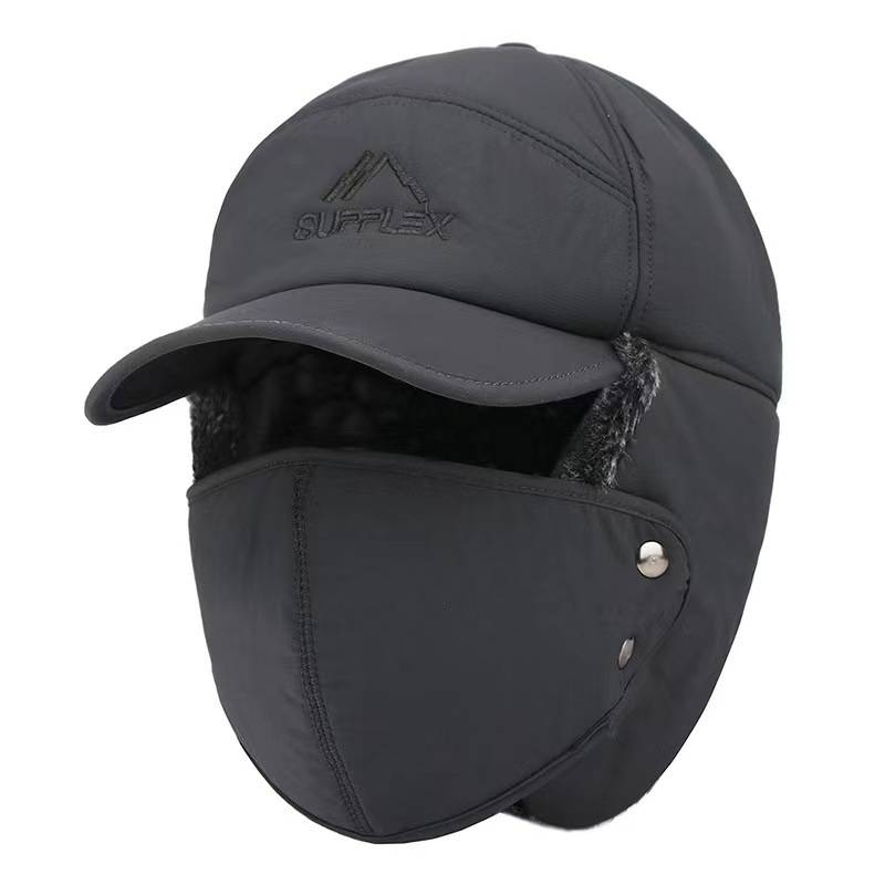 Winter Hat | Windproof & Breathable | Ear Flaps & Removable Face Mask