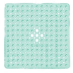 Shower Mat | Textured Non-Slip & Drainage Holes | 53 cm Square