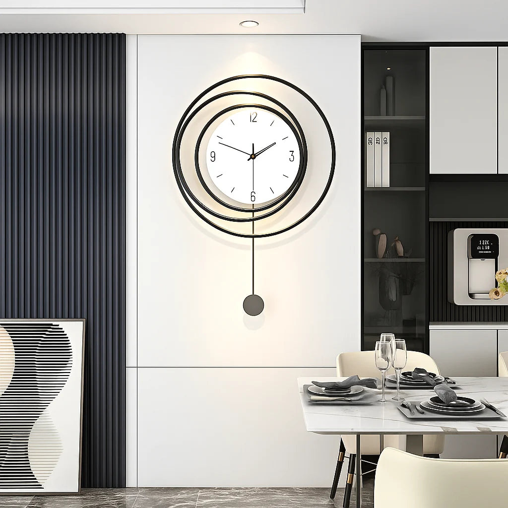 Wall Clock | Silent Quartz & Clear Numerals