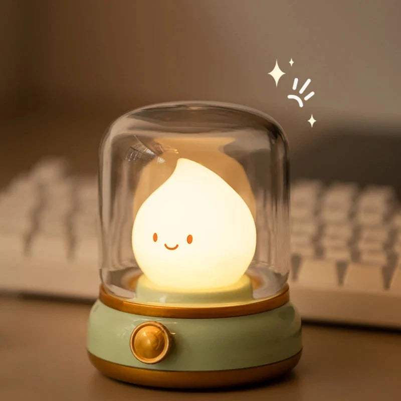 Table Lamp | Rechargeable Touch-Controlled Soft Ambient Light | 12-Hour Battery