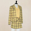 Blazer and Skirt Set | Matching Plaid | Costume Outfit