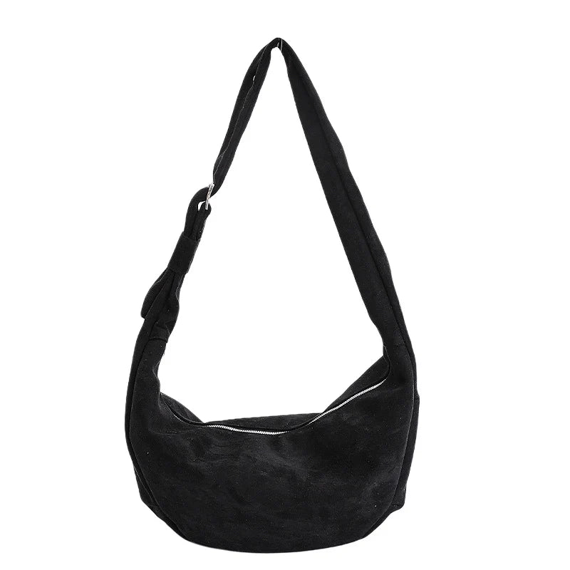 Shoulder Bag | Soft Suede & Slouchy Silhouette