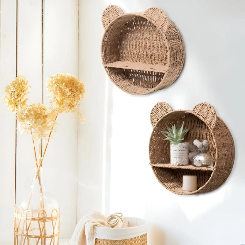 Wall Shelf | Animal-Shaped & Wooden