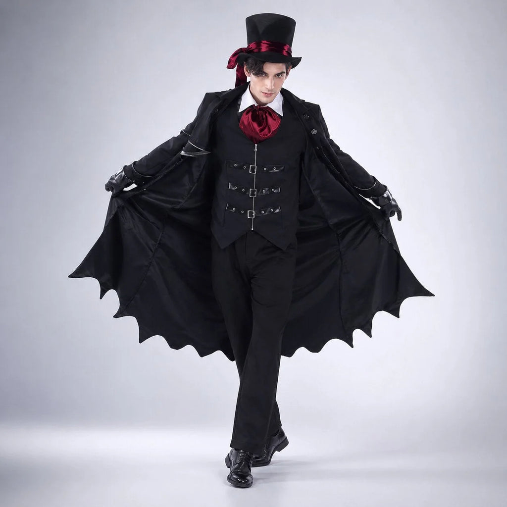 Vampire Costume | Unisex Halloween Party Outfit