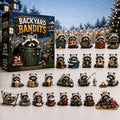 Raccoon Advent Calendar | 24 Collectible Figures | 24 Doors