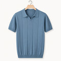 Men's Polo Shirt | Knitted Slim Fit & Ribbed Cotton