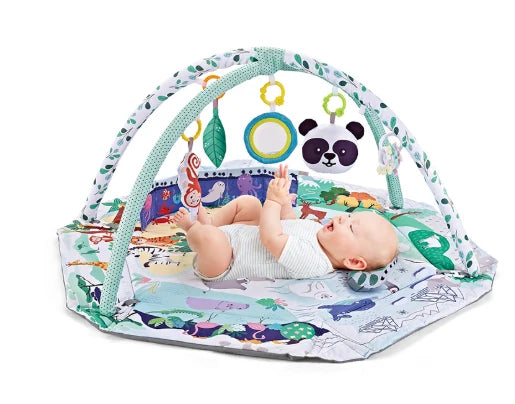 Baby Play Mat | 8-in-1 With 6 Detachable Toys | 39 x 39 cm