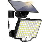 Outdoor Solar Light | 106-LED Motion Sensor & IP65 Weatherproof | 5m Cable