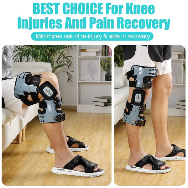 Knee Brace | Medial & Lateral Support, Offloading Design | Left or Right