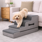 Dog Stairs | Modular & Non-Slip | Machine-Washable Cover