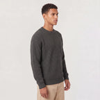 Men’s Sweater | Knitted Crew Neck & Rib-Knit Trim | Regular Fit