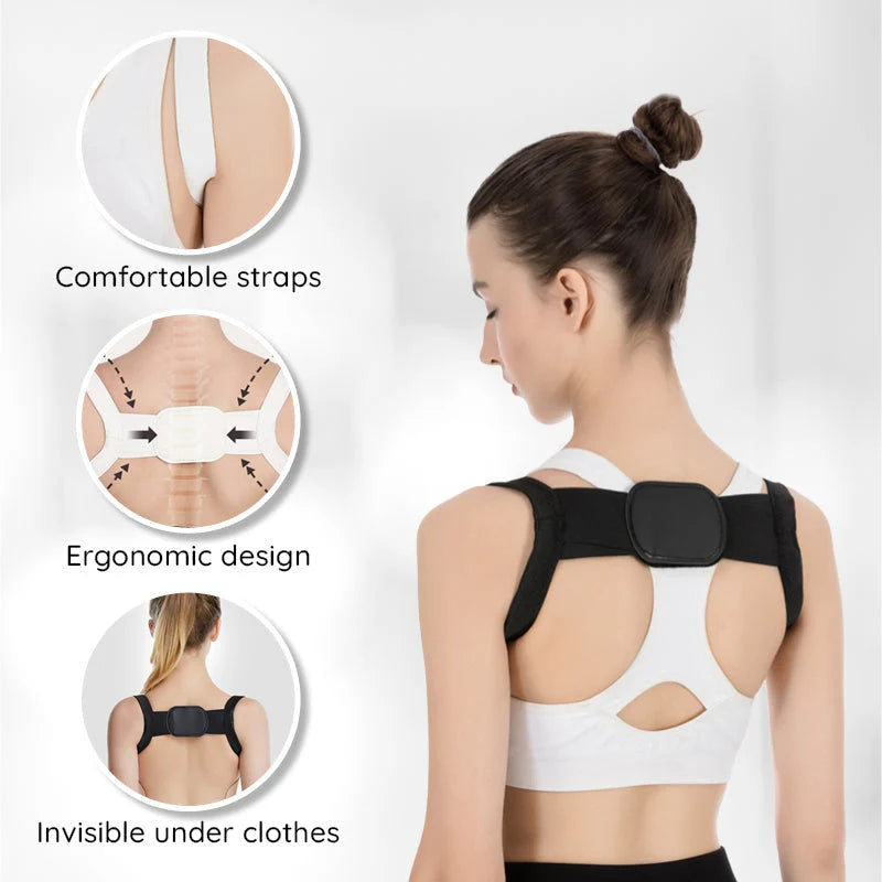 Posture Corrector | Adjustable & Breathable | Discreet Under Clothing