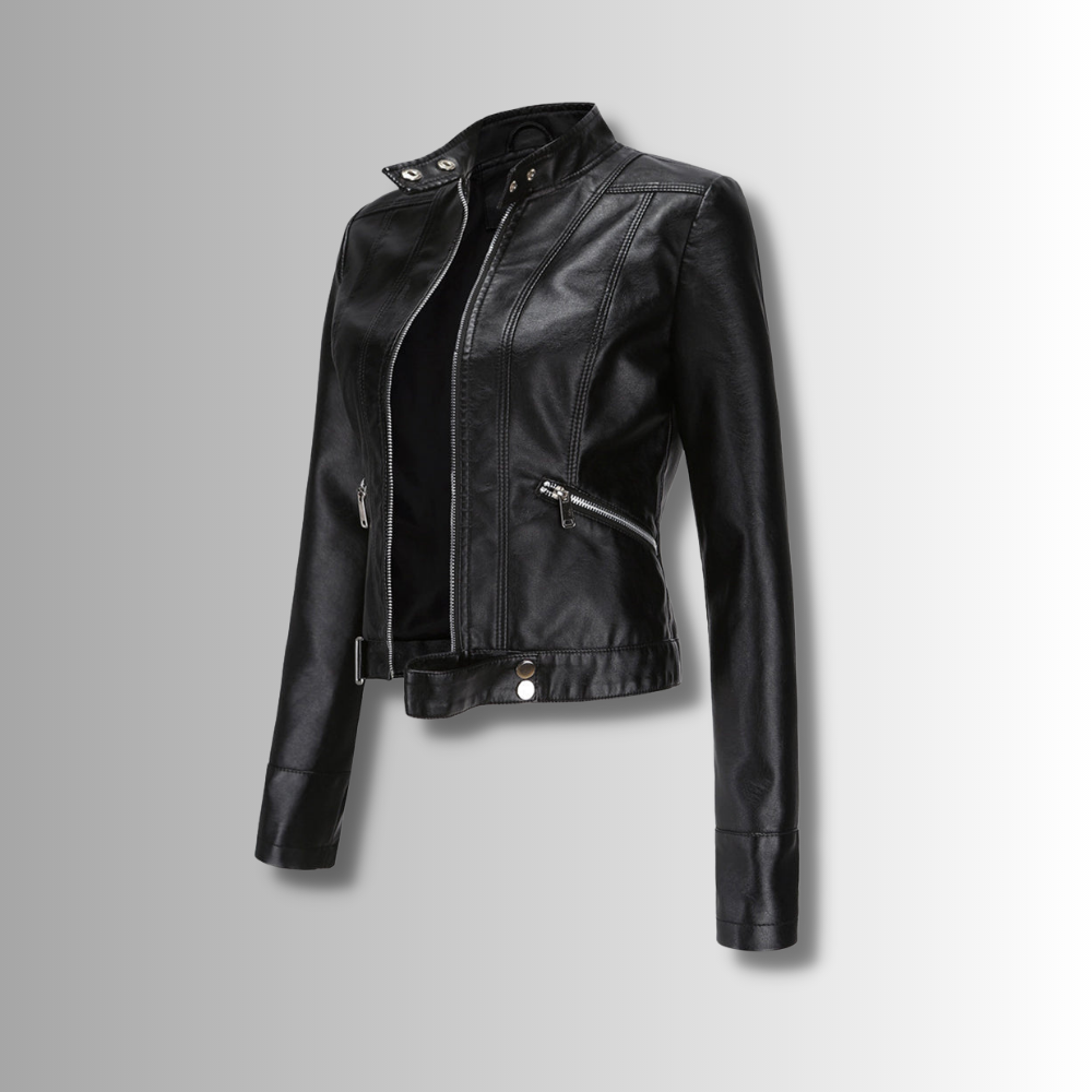 Women's Leather Jacket | Soft Genuine Leather | Classic Fitted Design