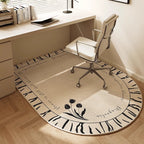 Office Carpet Mat | Ergonomic Soft Fabric & Non-Slip Backing