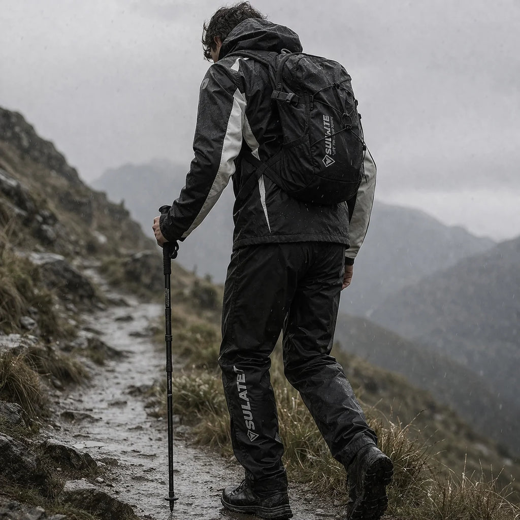 Rain Suit | Waterproof & Wind-Resistant | Lightweight & Compact-Storage