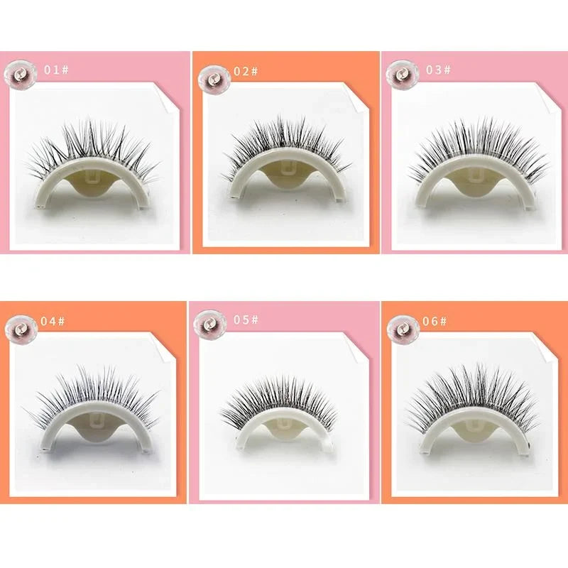False Eyelashes | Self-Adhesive Reusable & Natural-Looking
