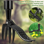 Weed Puller | 4-Claw Alloy Head & Foot Lever, Chemical-Free