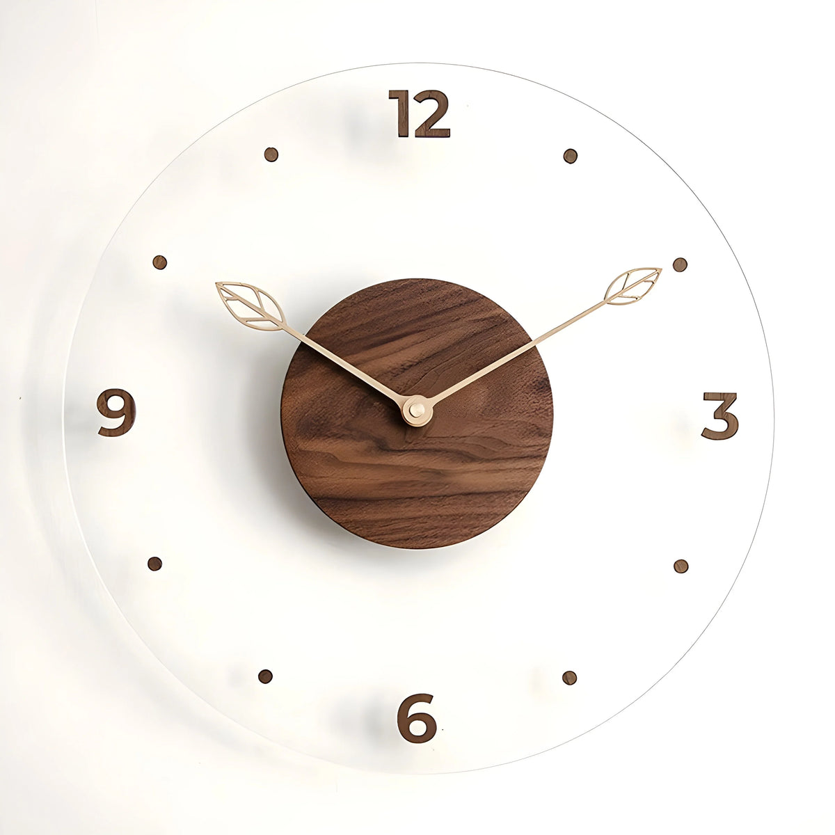 Wall Clock | Silent & Minimalist Easy-To-Read Dial