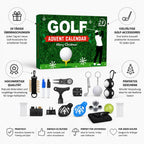 Golf Advent Calendar | Golf Accessories & Gift-Ready Box | 24 Doors