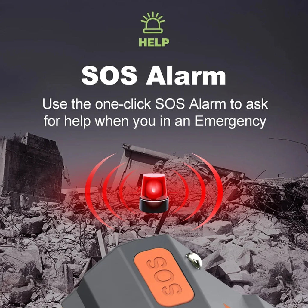 Emergency Radio | NOAA Alerts & Triple Charging | 10000mAh Power Bank