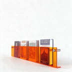 Wall-Mounted Magazine Shelf | Clear Acrylic & Easy Install | S/M/L Sizes