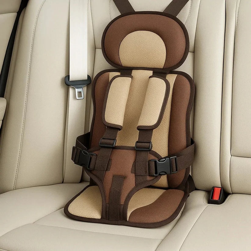 Child Travel Seat | Foldable & Ultra-Light 5-Point Safety Harness