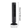 Tower Fan | Bladeless & USB-Powered | Compact Desktop Design