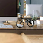 Bicycle Sculpture | Minimalist & Modern Tabletop Accent