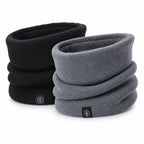 Neck Warmer | Knitted Fleece-Lined Double Insulation | Set of 2