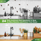 Cockroach Bait Discs | Enclosed & Odorless | Colony-Targeting Formula