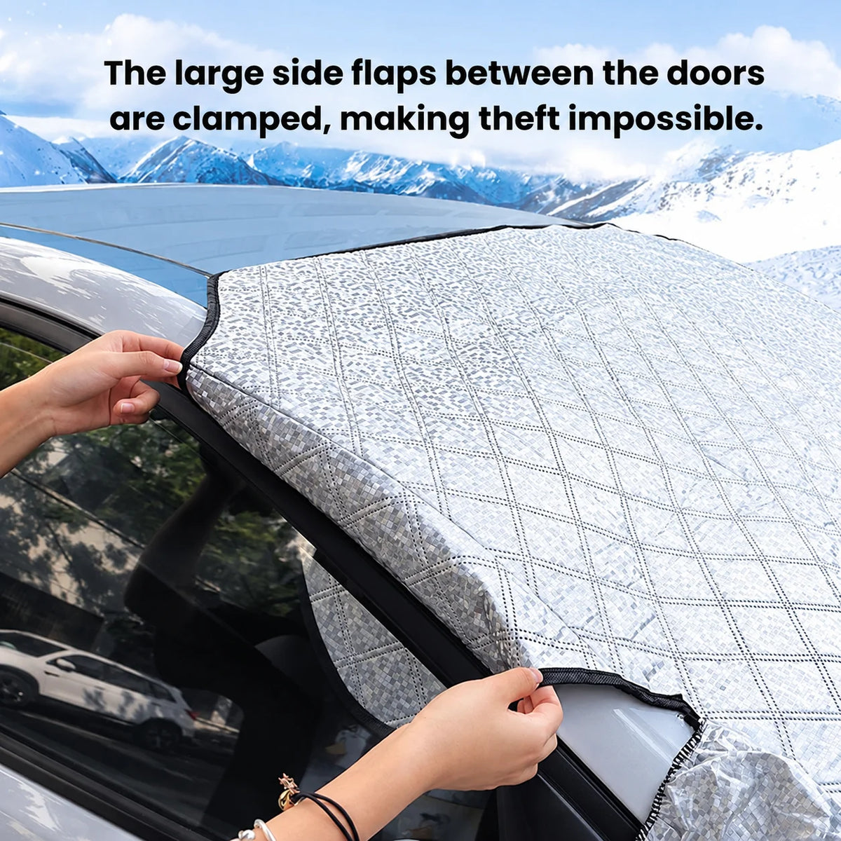 Car Windshield Cover | Magnetic & Weather-Resistant | Foldable
