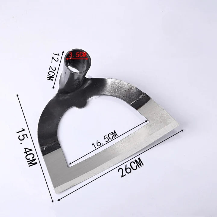 Garden Hoe | Hand-Forged Manganese Steel & Double-Action | Sizes S & M