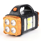 Emergency Flashlight | Solar Charging & Built-In Power Bank | IP44 Water-Resistant