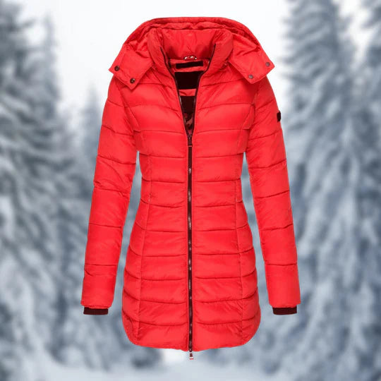 Winter Jacket | Waterproof & Warm Insulation | Mid-Length