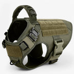 Dog Harness | Padded Nylon, Handle & Reflective Details