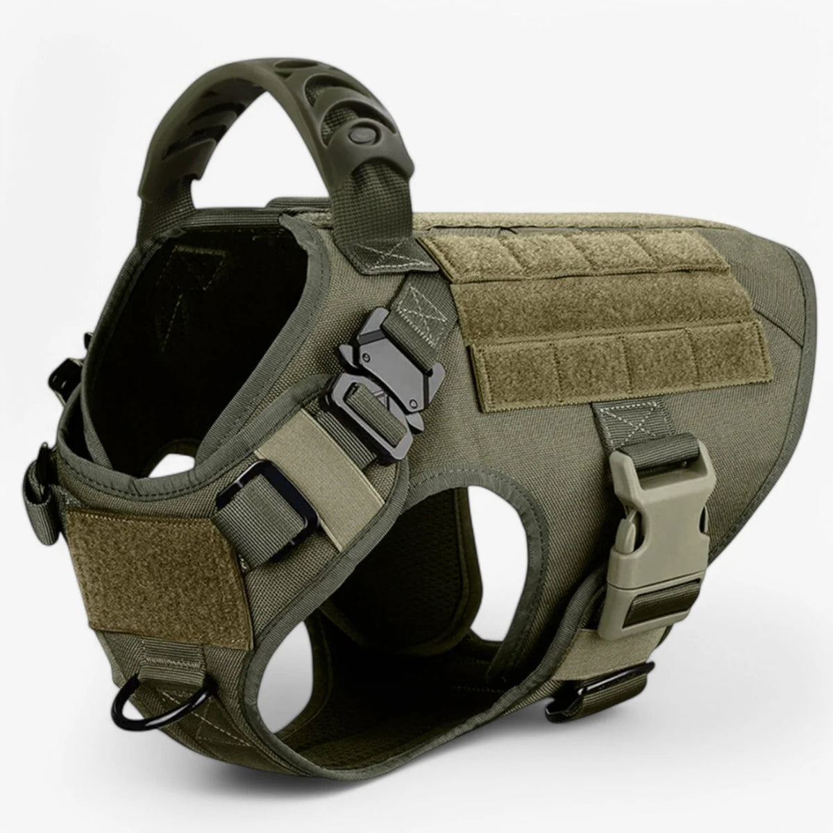 Dog Harness | Padded Nylon, Handle & Reflective Details