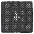 Shower Mat | Textured Non-Slip & Drainage Holes | 53 cm Square