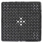 Shower Mat | Textured Non-Slip & Drainage Holes | 53 cm Square