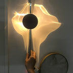 Wall Light | Adjustable Wave Projection & 180° Rotatable | Aluminum & Stainless Steel