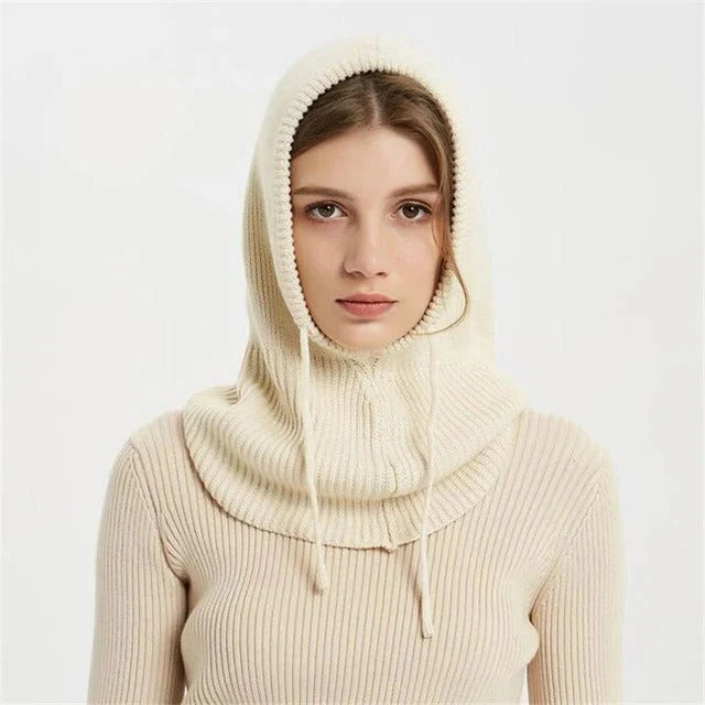 Beanie | Soft Cashmere-Blend Knit | Adjustable Drawstring