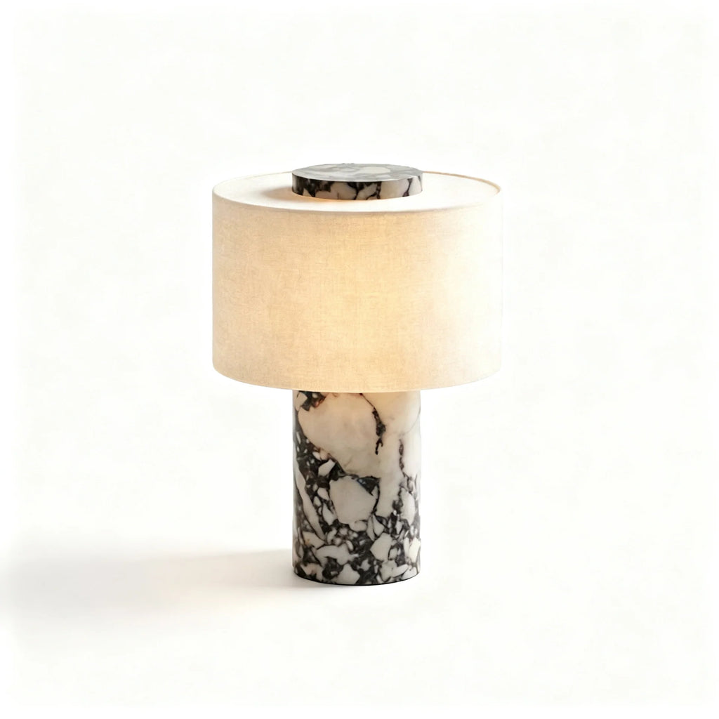 Table Lamp | Marble Base & Touch Control | Rechargeable or Mains-Powered