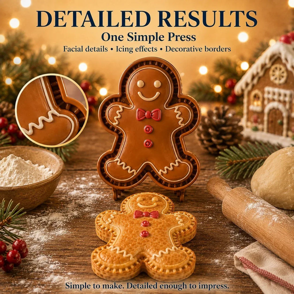 Mini Cake Mold | 9 Christmas Designs | Reusable