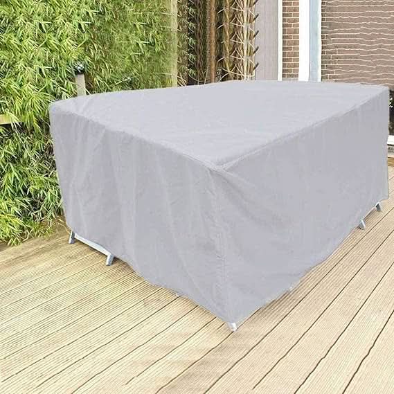 Garden Furniture Cover | Water-Repellent Polyester & UV-Resistant | Secure Drawstring