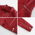 Women's Leather Jacket | Soft Genuine Leather | Classic Fitted Design