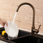 Kitchen Faucet | 360° Swivel Spout & Single-Lever Control | 304 Stainless Steel