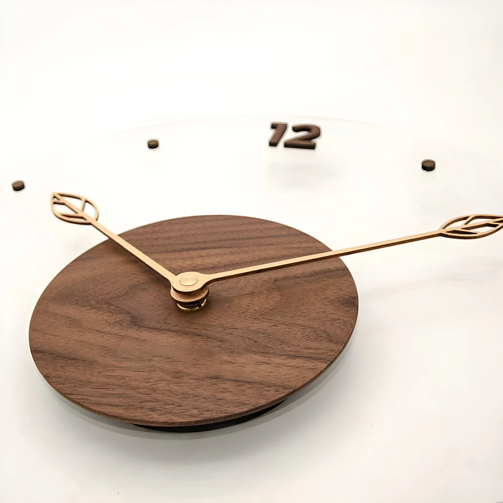 Wall Clock | Silent & Minimalist Easy-To-Read Dial