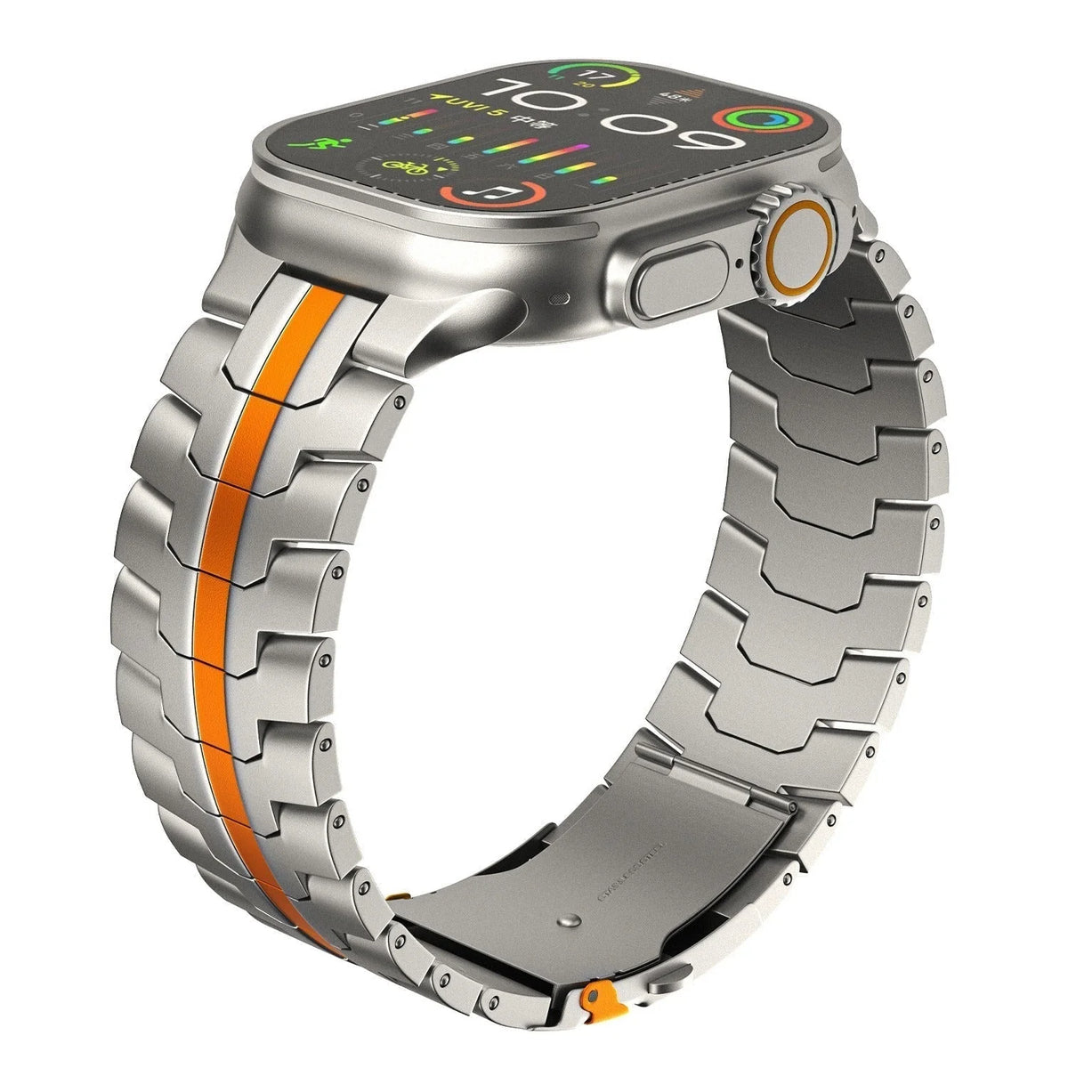 Watch Band | Lightweight Titanium & Hypoallergenic Clasp | Quick Release
