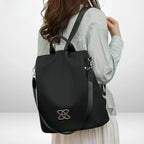Anti-Theft Backpack | Hidden Back Zipper & Water-Repellent Oxford | Convertible Carrying Options