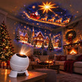 Christmas Projector | LED Festive Projections | USB-Powered & Compact Design