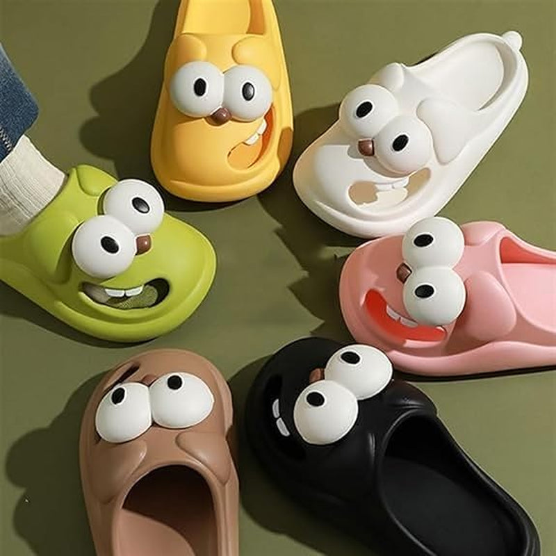 Slippers | Soft Fabric & Non-Slip Rubber Sole